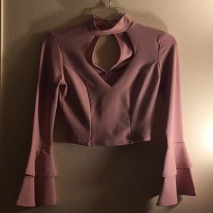 Dusty pink 2 piece formal outfit